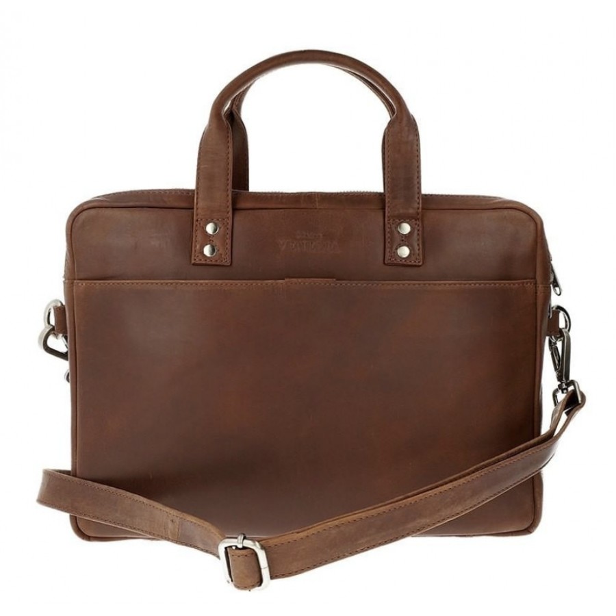 Sac Ordinateur pour Homme.  Cuir Italien